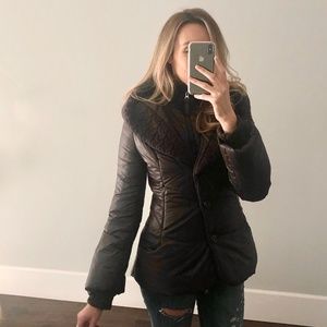 Like New Mackage Cable Knit Down Puffer Jacket